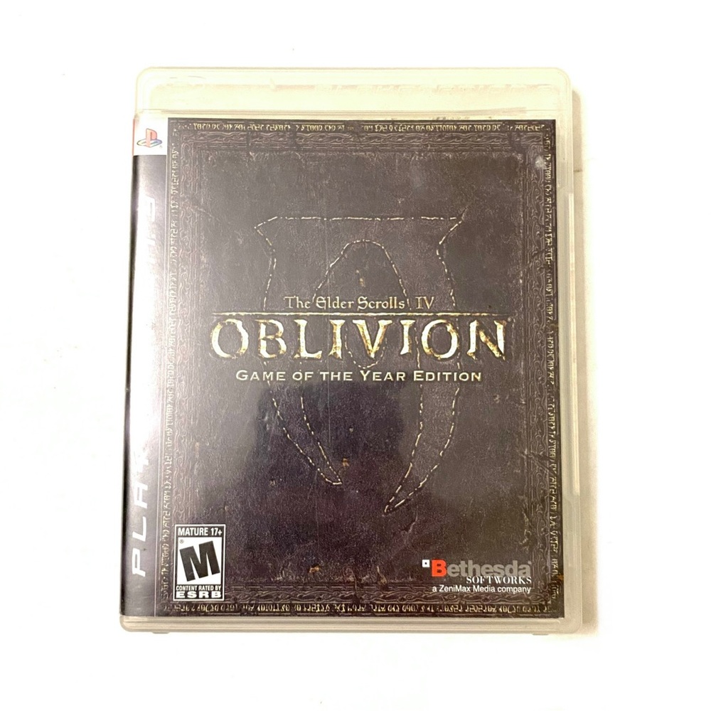 The Elder Scrolls IV: Oblivion Game of the Year Edition Sony Play Station 3 PS3